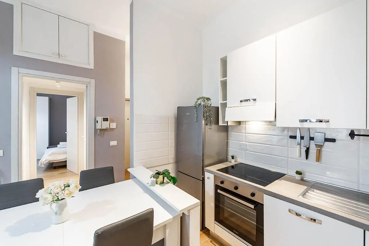 Duomo 10 Minuti Family House 5 Pax Balcone Wifi Lejlighed Milano